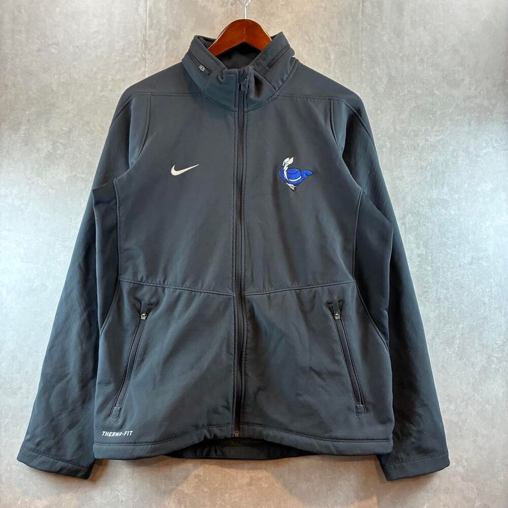 Nike Men's Black and Grey Jacket